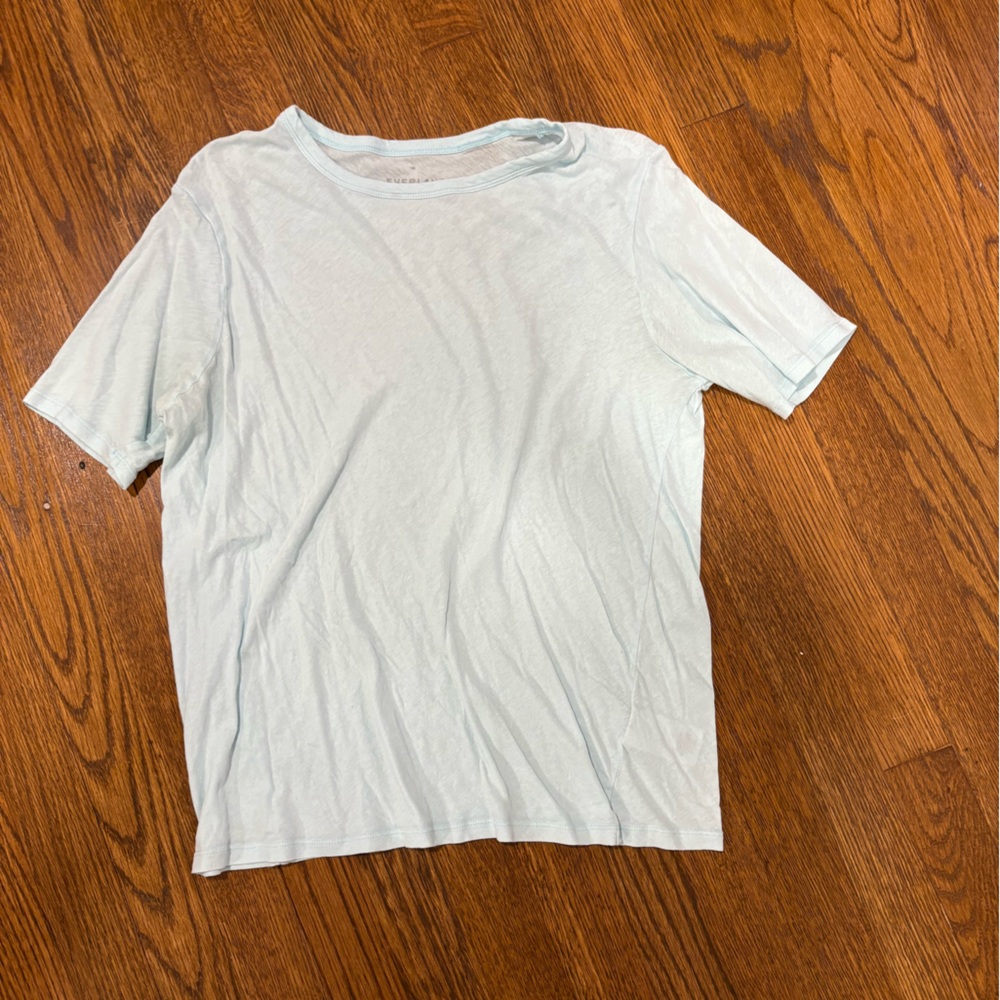 Everlane Aqua Blue Tee